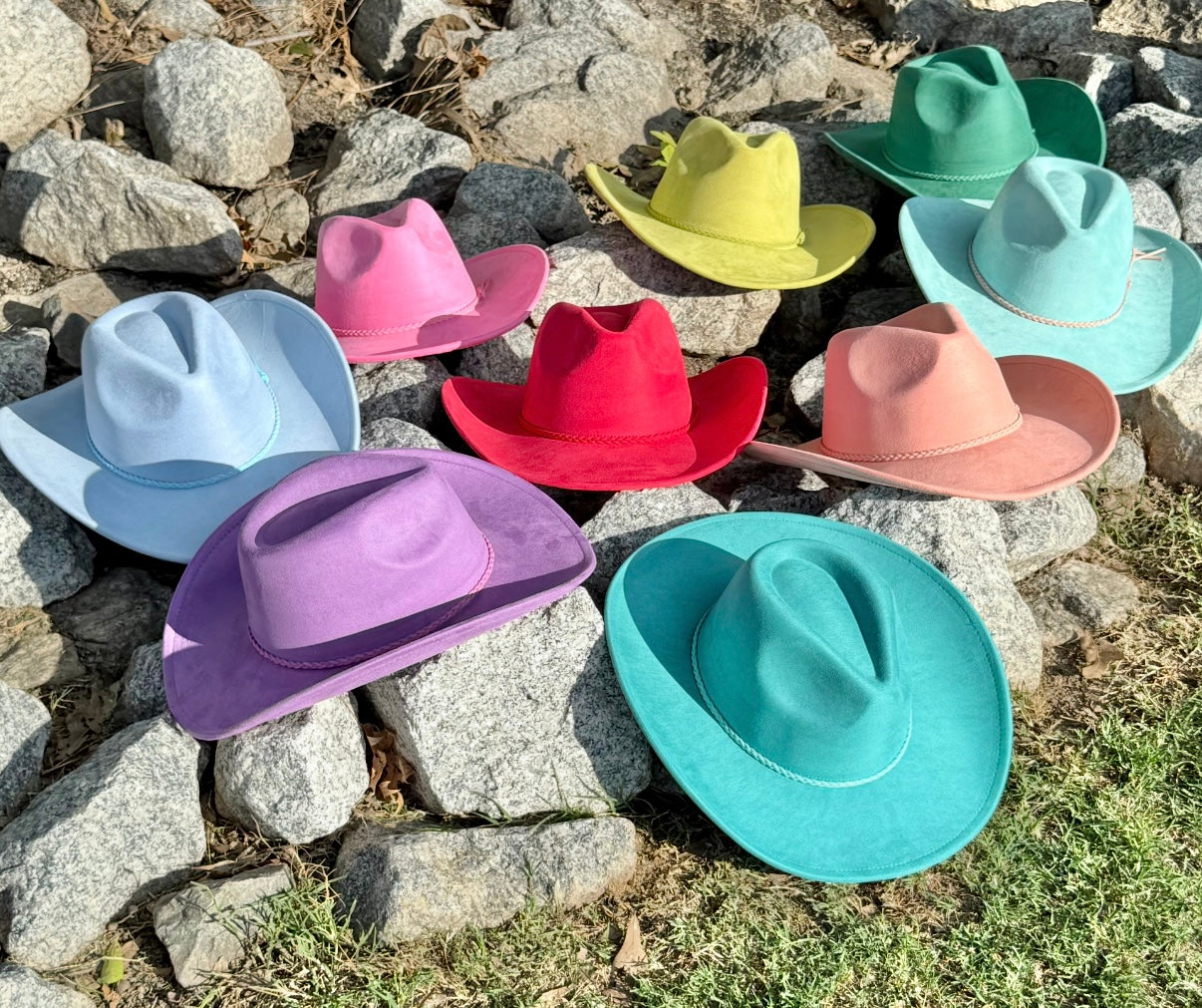 Premium Relaxed Suede Cowboy hat
