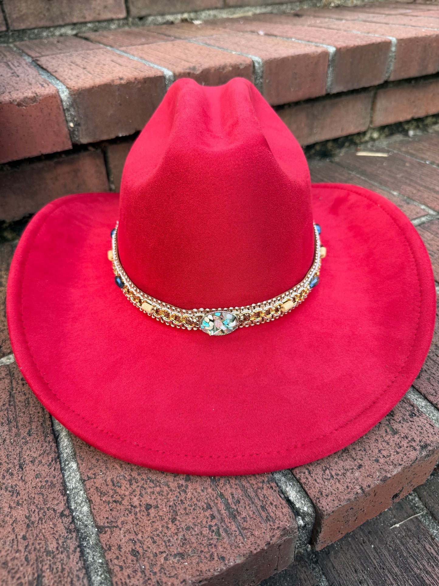 Premium Rock-me Suede pinched Cowboy Hat