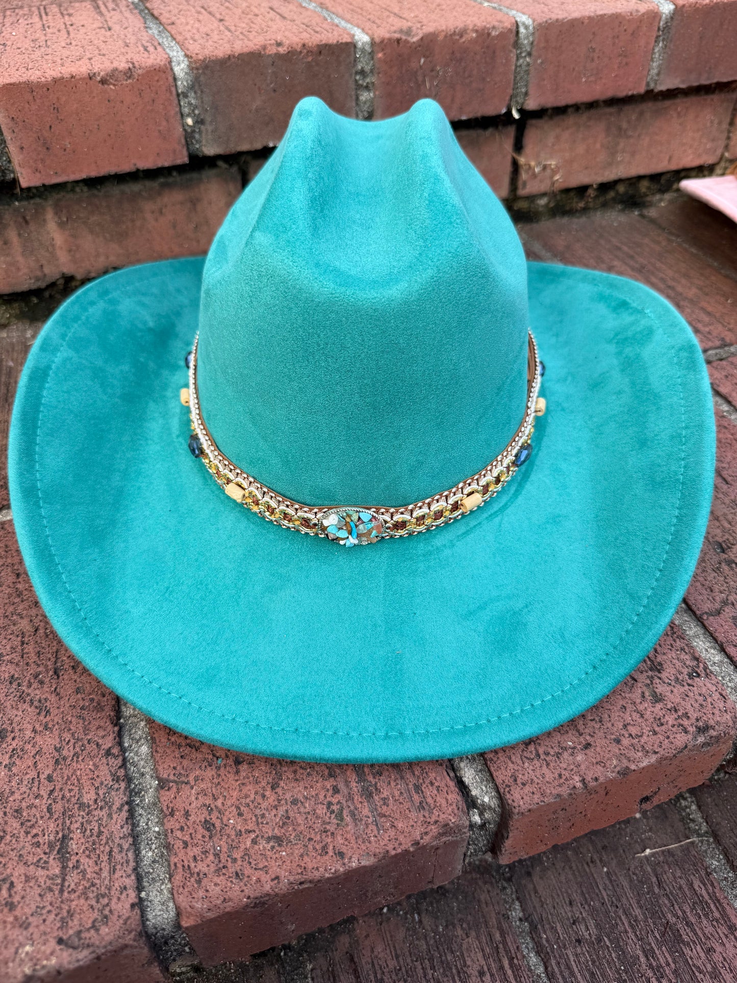 Premium Rock-me Suede pinched Cowboy Hat