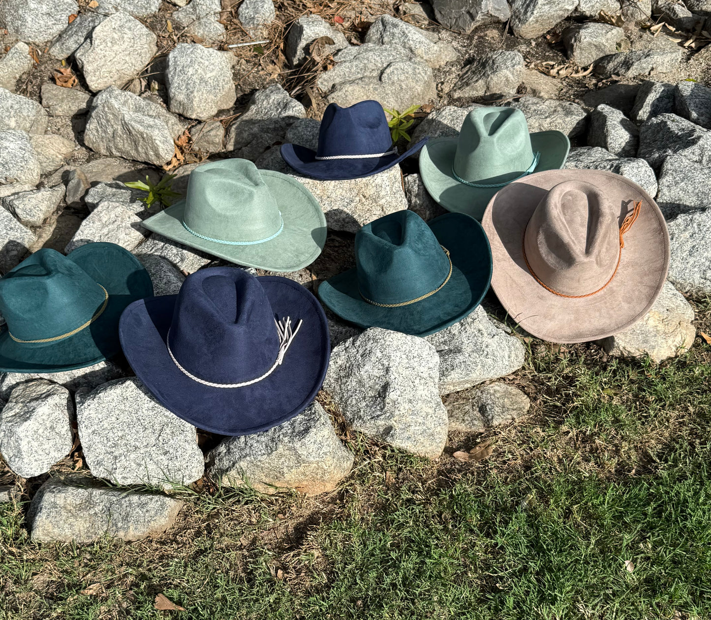 Premium Relaxed Suede Cowboy hat