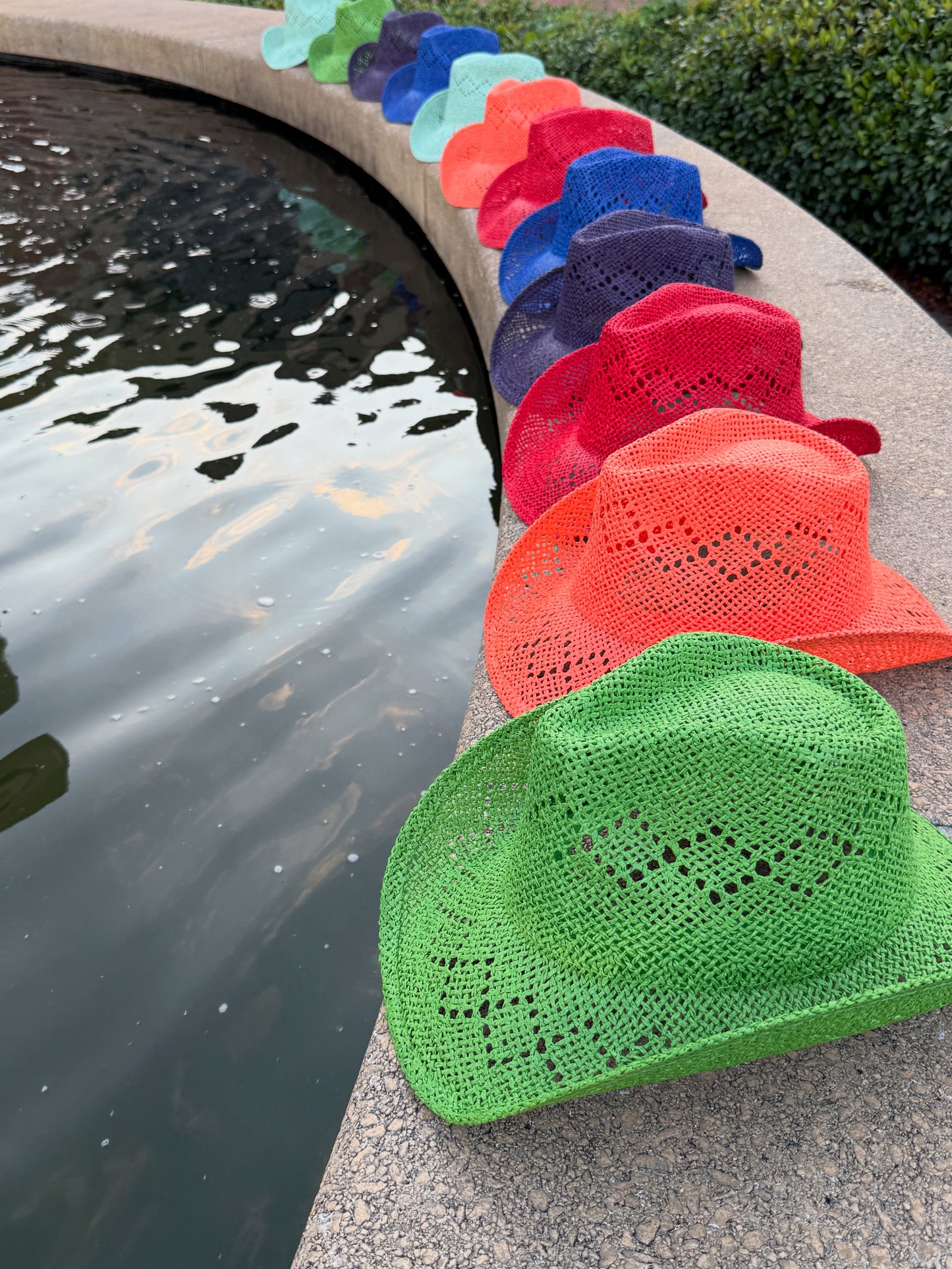 Hand Woven Straw Cowboy Hat