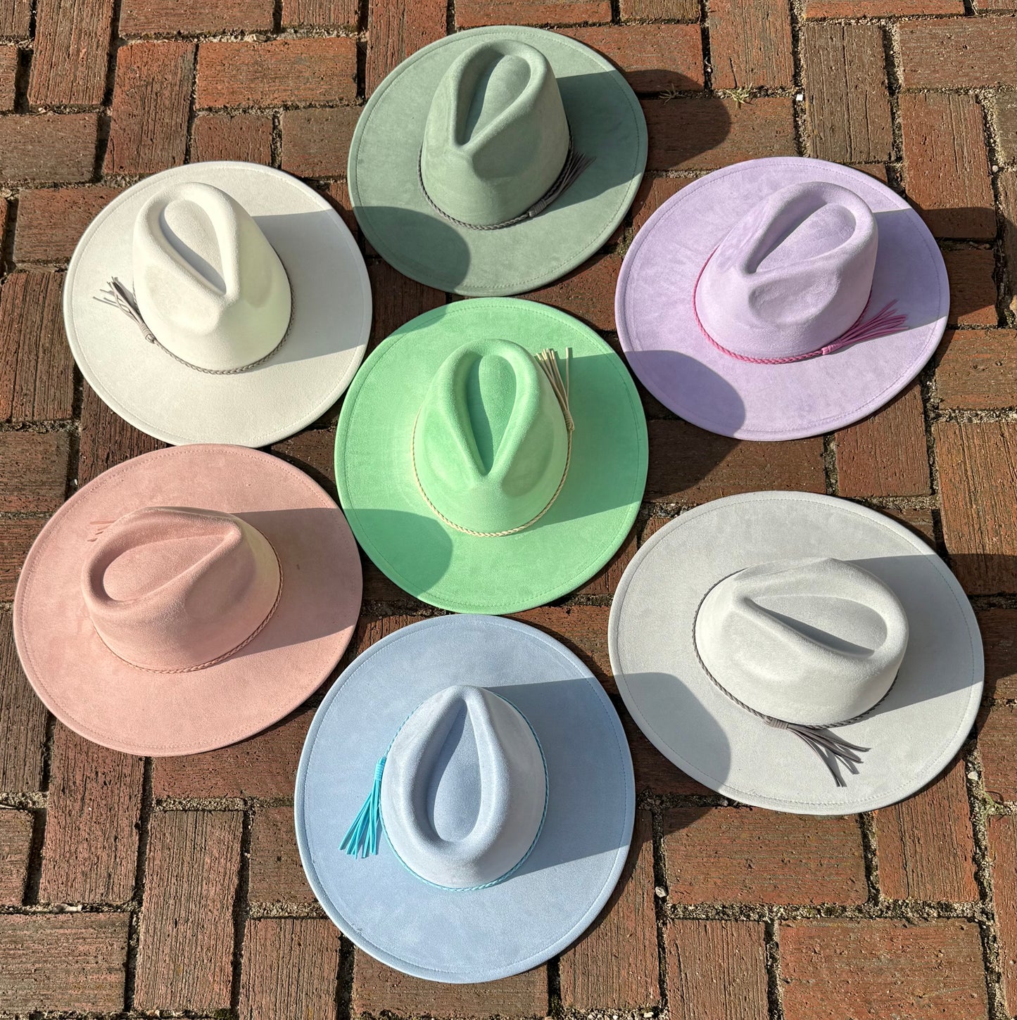 Premium Vegan Suede Fedora Hat