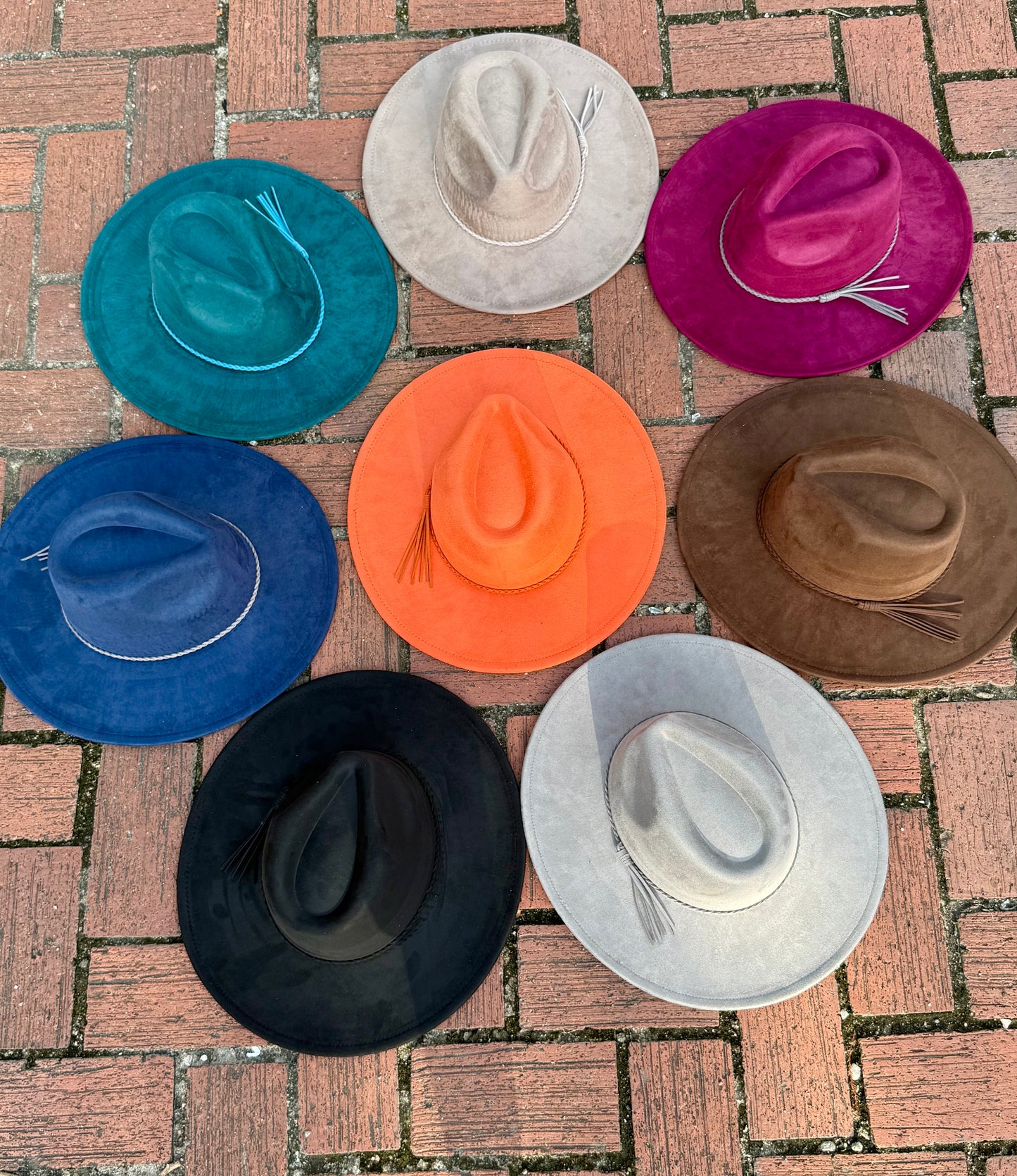 Premium Vegan Suede Fedora Hat