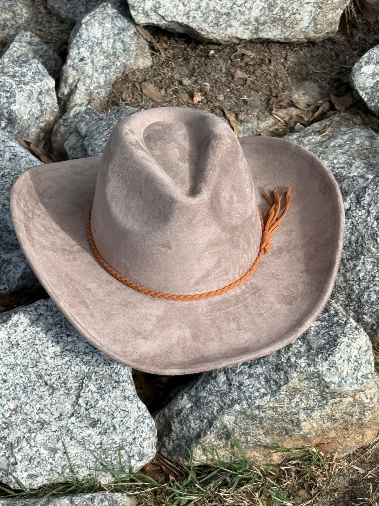 Premium Relaxed Suede Cowboy hat