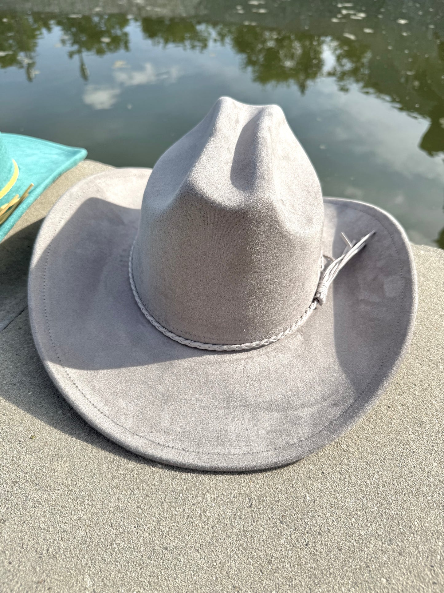 Premium Suede pinched Cowboy Hat