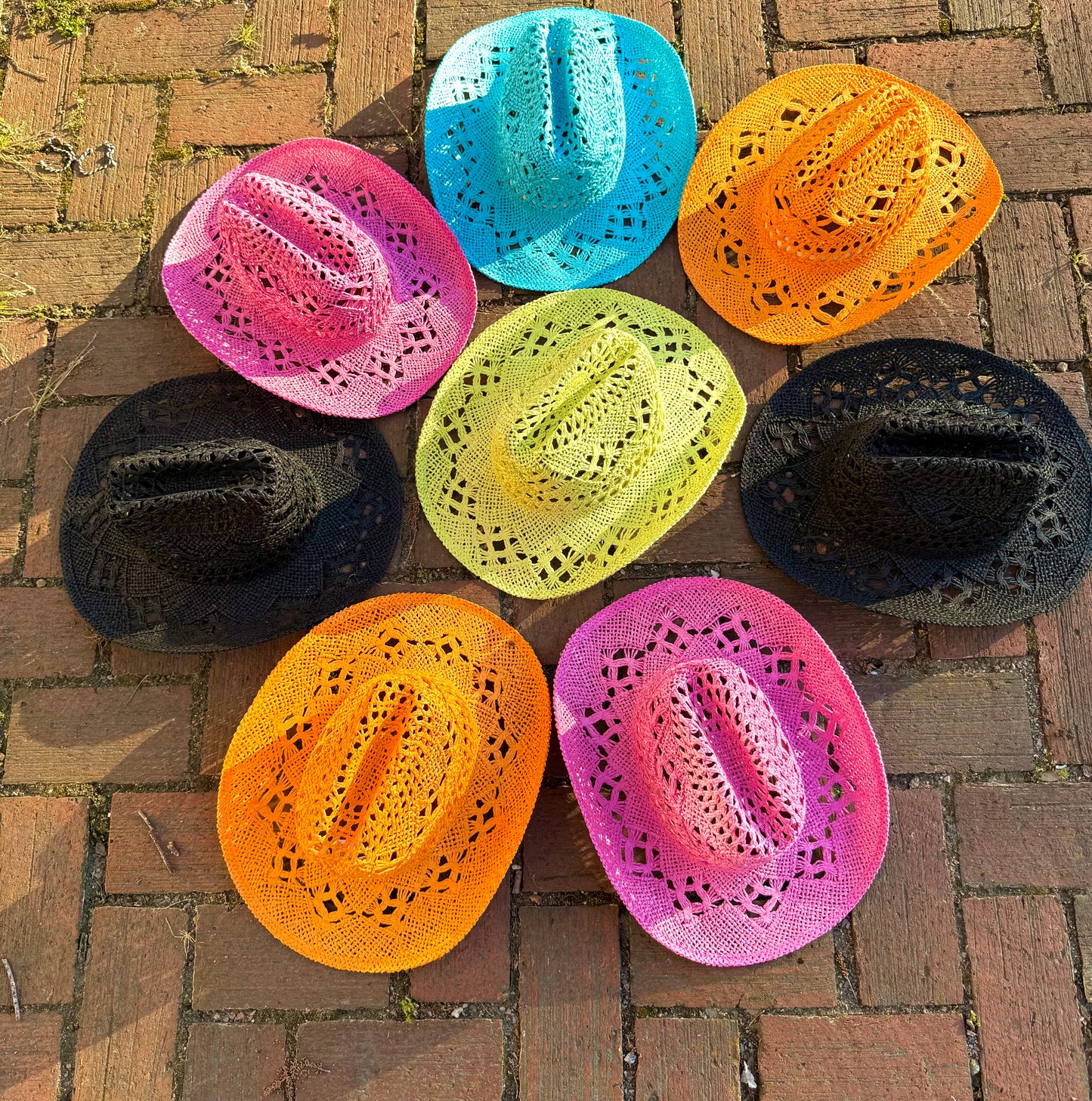 Spring Hand Woven Cowboy Straw Hat