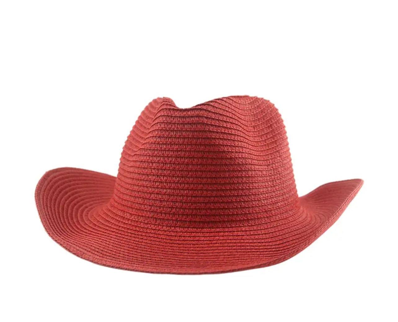 Straw Cowboy Breathable Hat