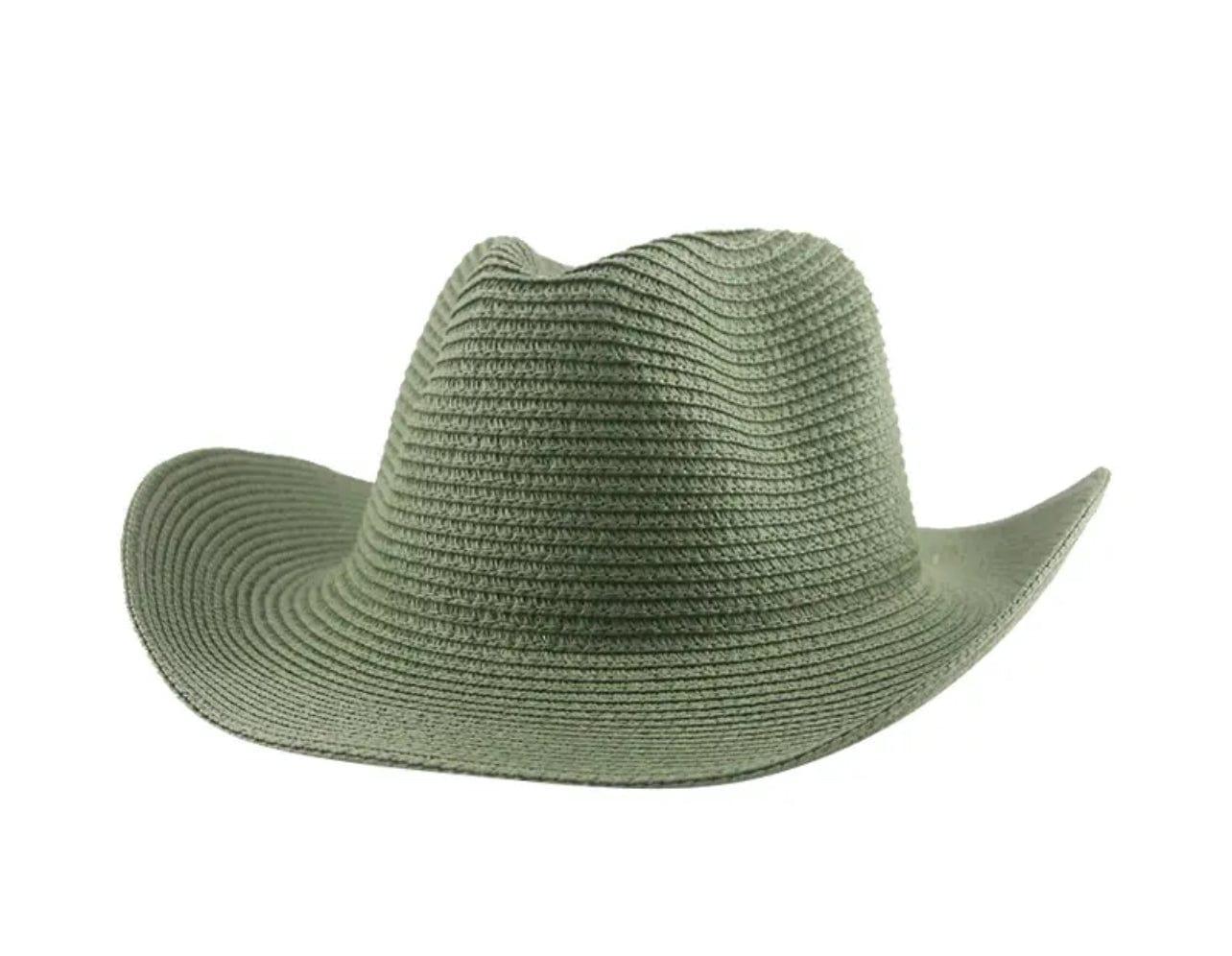 Straw Cowboy Breathable Hat