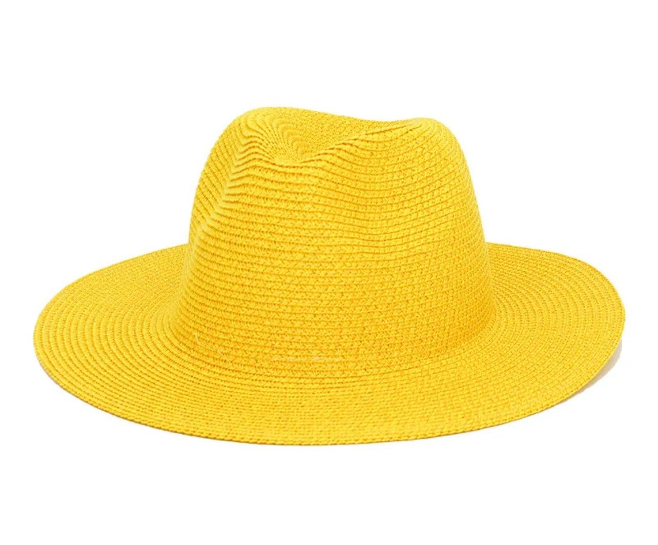 Breathable Straw fedora - AccessorizmeeWholesale