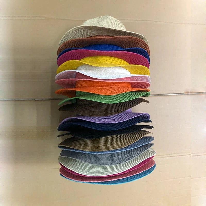 Breathable Straw fedora - AccessorizmeeWholesale