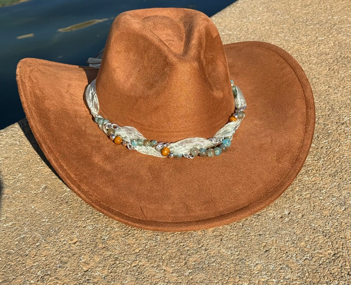 Fairy Suede Cowboy Hat - AccessorizmeeWholesale