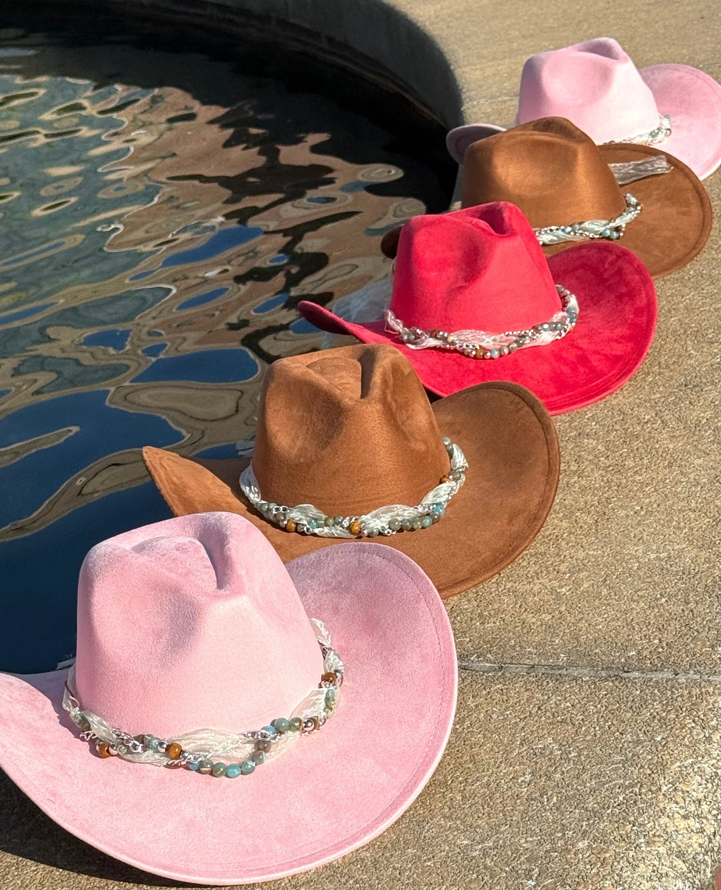 Fairy Suede Cowboy Hat - AccessorizmeeWholesale