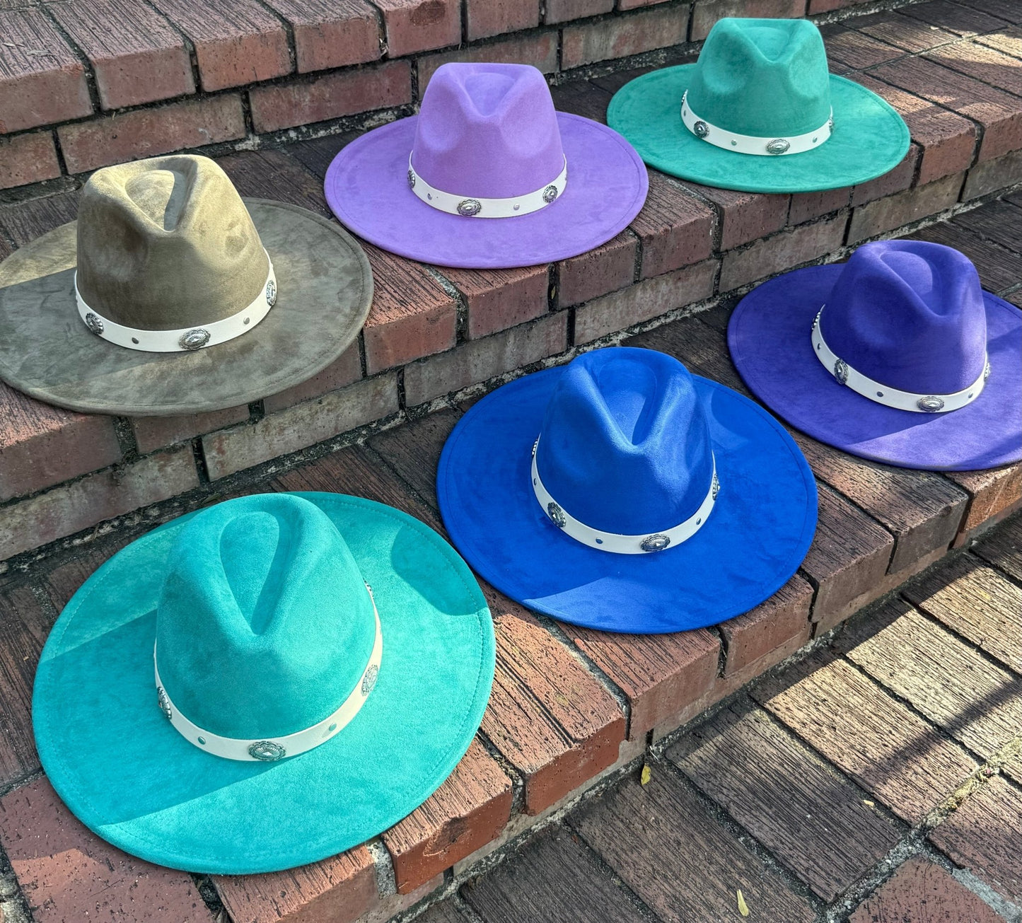 Flare Suede Wide Brim Fedora - AccessorizmeeWholesale