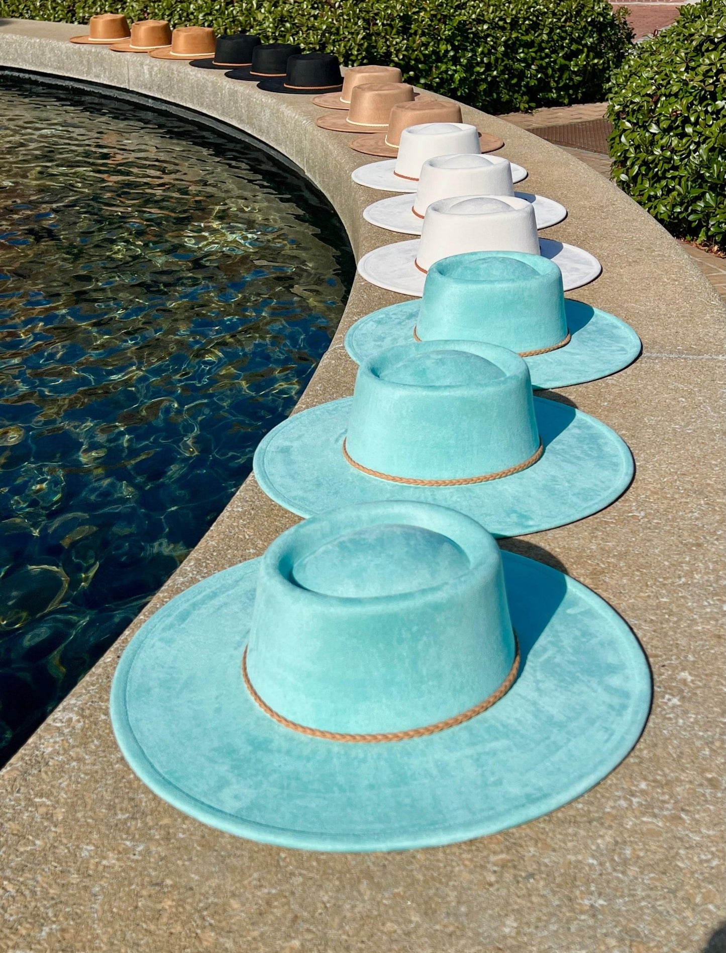 Flat Boater Widebrim Vegan Fedora Hat - AccessorizmeeWholesale