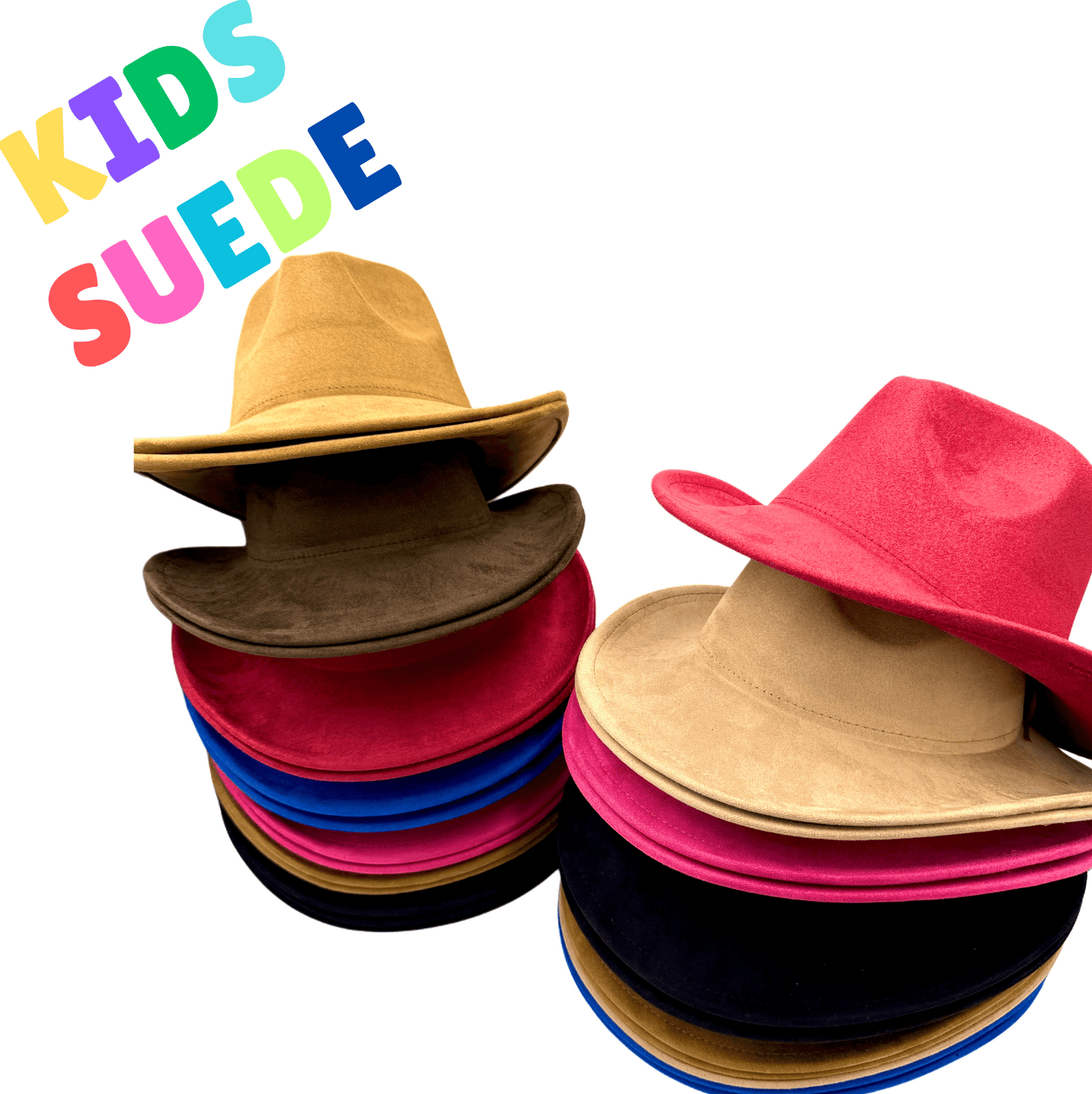 Kids Vegan Suede cowboy style - AccessorizmeeWholesale