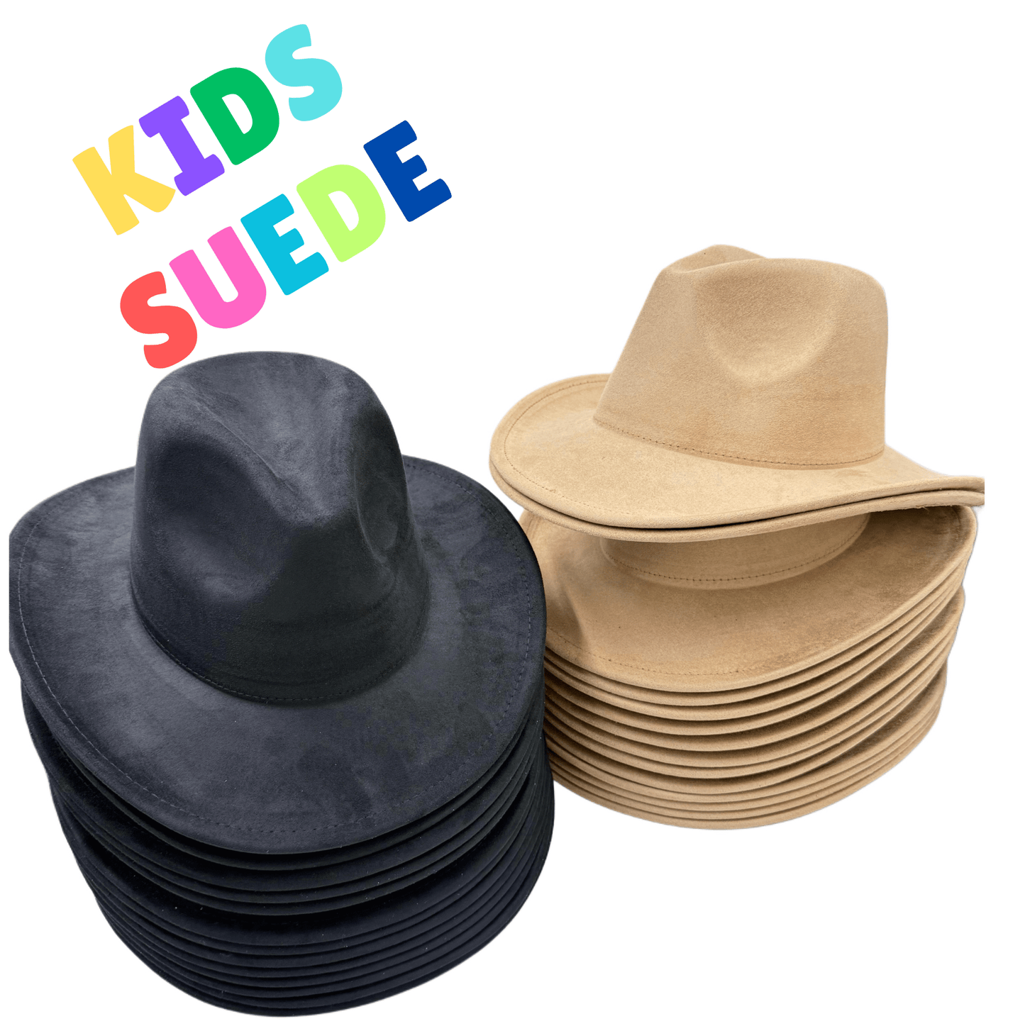 Kids Vegan Suede cowboy style - AccessorizmeeWholesale