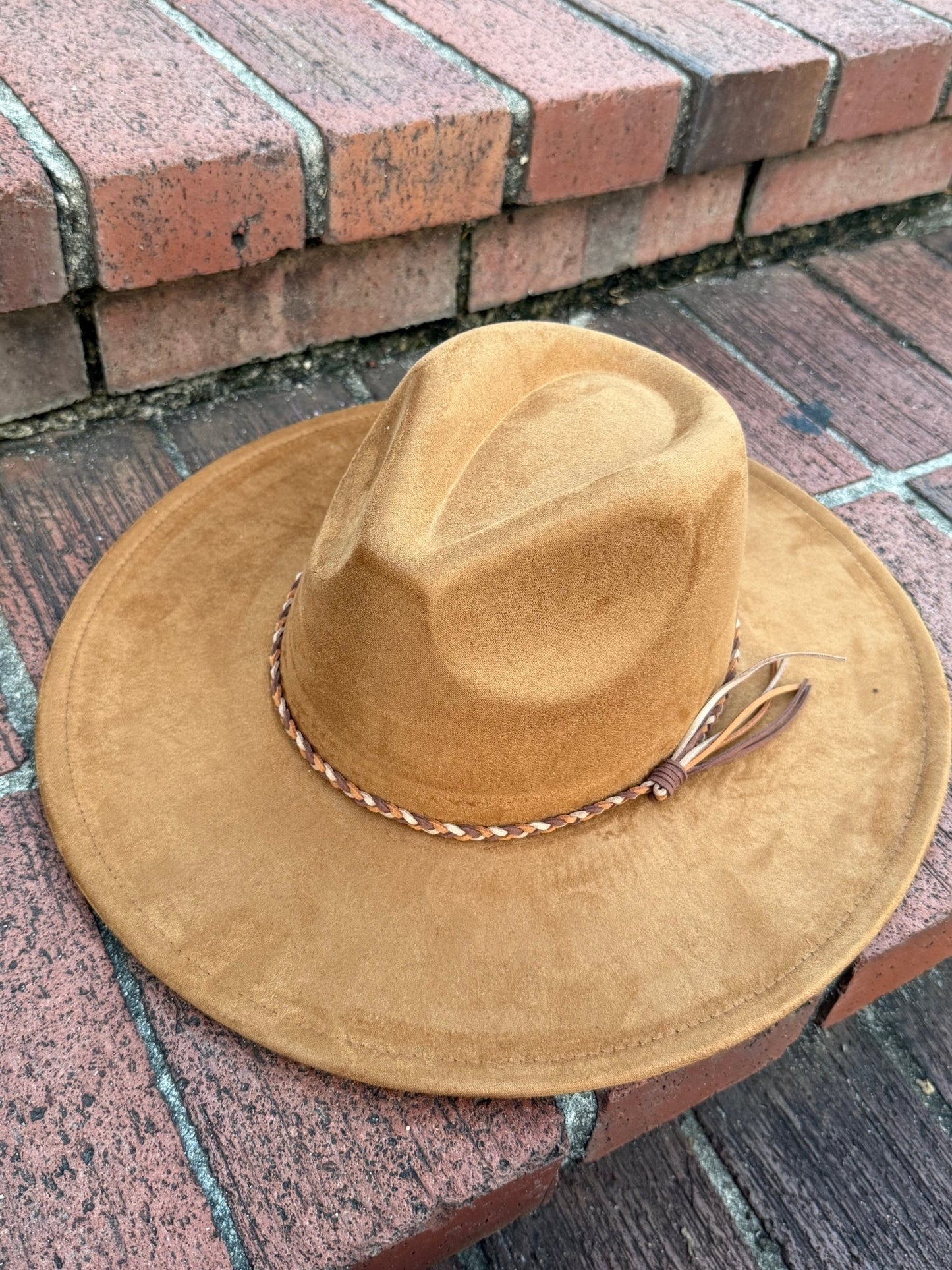 Limited Vegan Suede Hat Blank, Hat for Burning, Hat Pyrography, Fedora Hat, Wide Brim Hat, Hat for Engraving - AccessorizmeeWholesale