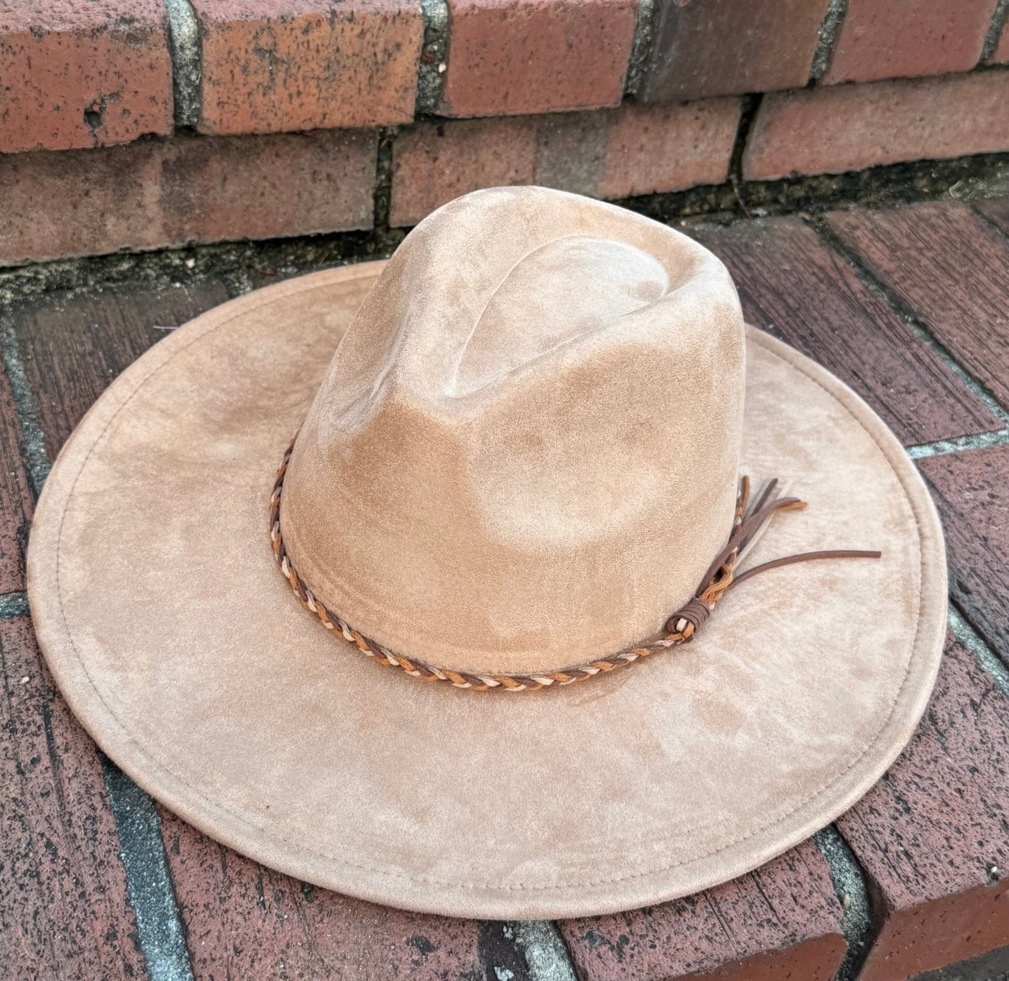 Limited Vegan Suede Hat Blank, Hat for Burning, Hat Pyrography, Fedora Hat, Wide Brim Hat, Hat for Engraving - AccessorizmeeWholesale