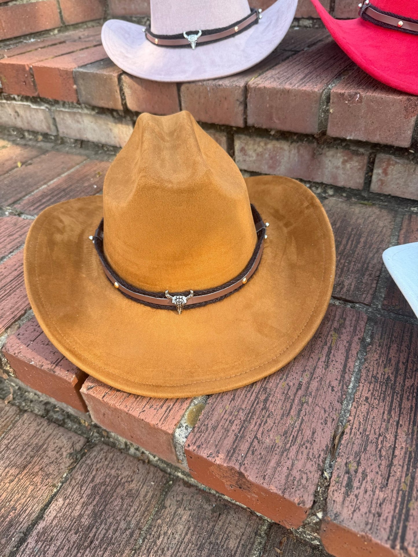 Premium Bucking Suede pinched Cowboy Hat - AccessorizmeeWholesale
