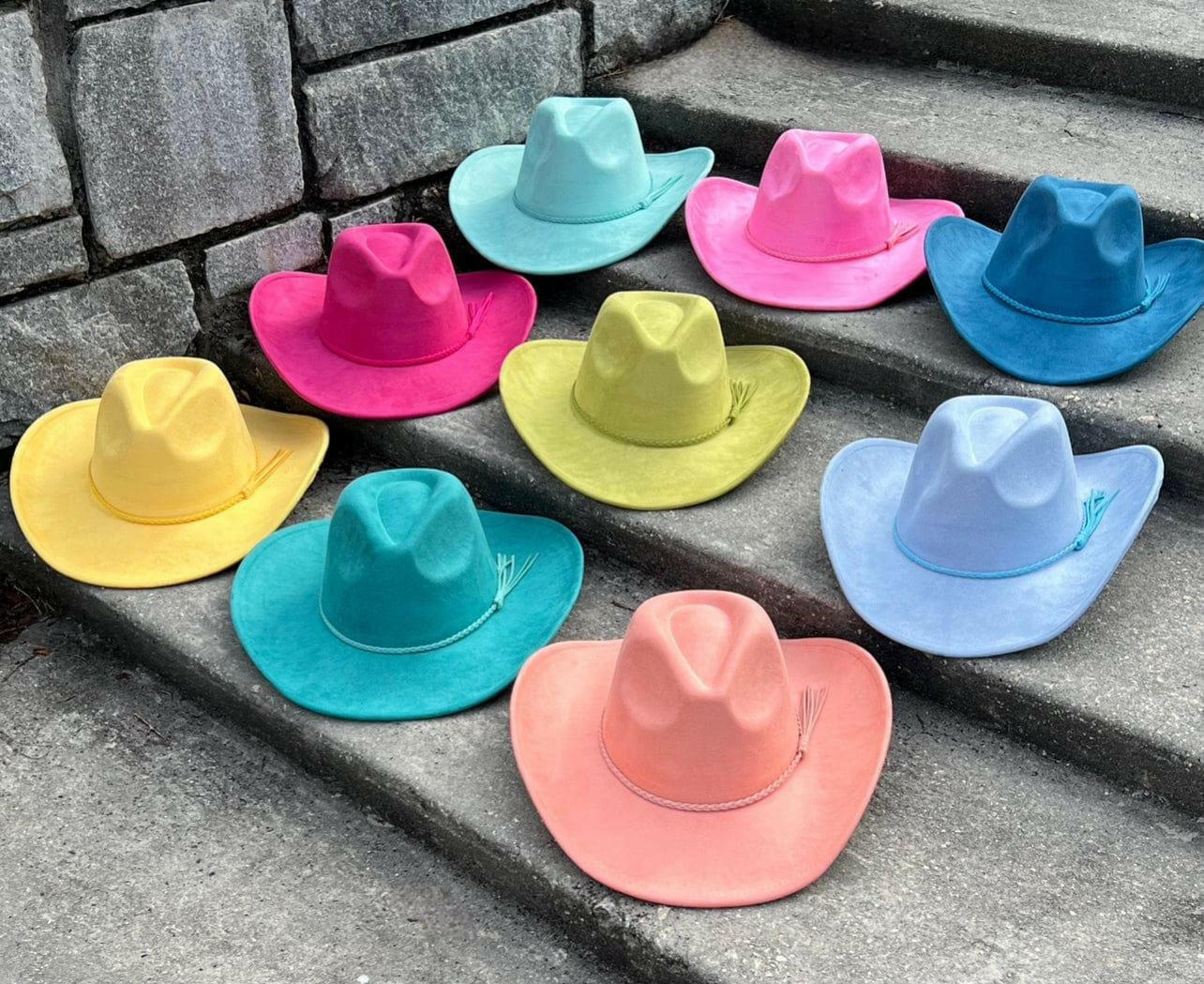 Premium Relaxed Suede Cowboy hat - AccessorizmeeWholesale