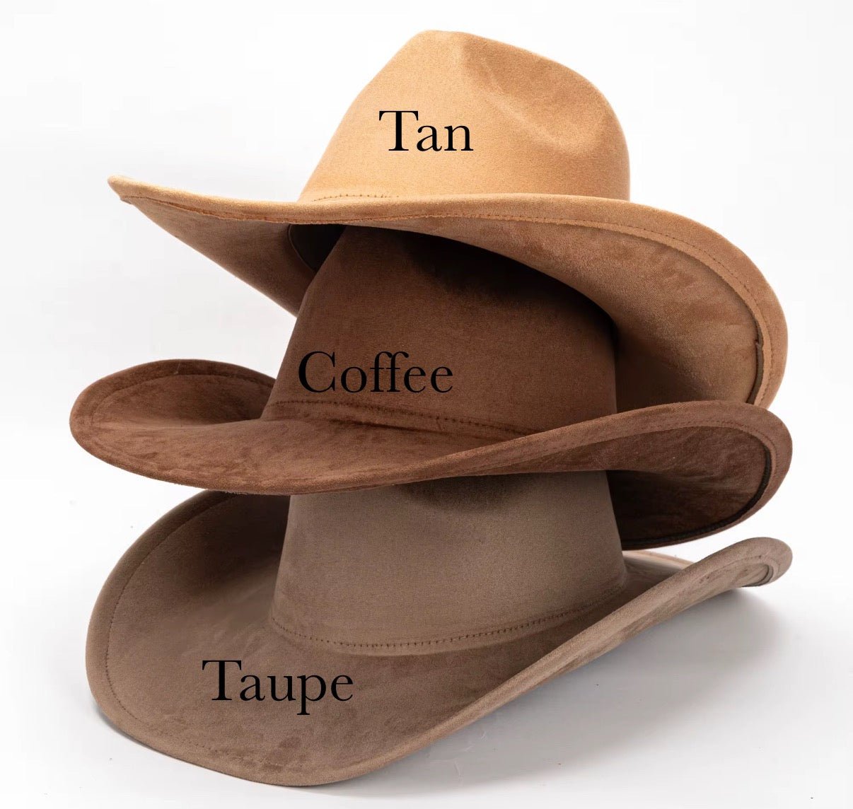 Premium Relaxed Suede Cowboy hat - AccessorizmeeWholesale