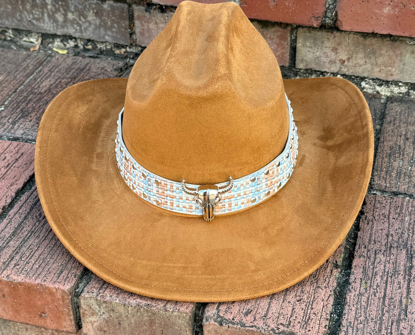 Premium Roughstock Suede pinched Cowboy Hat - AccessorizmeeWholesale