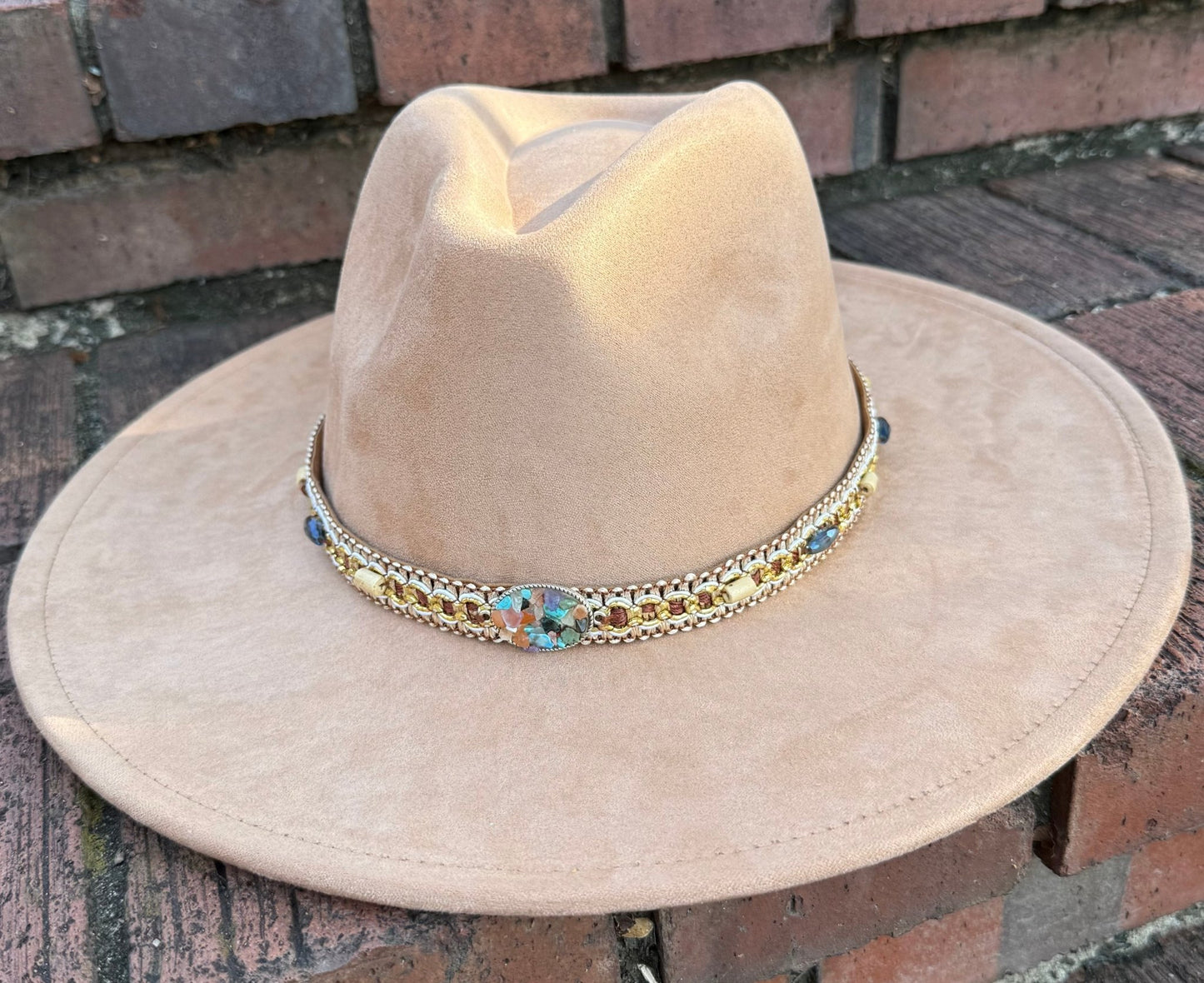 Rock Me Vegan Suede Wide Brim Hat - AccessorizmeeWholesale
