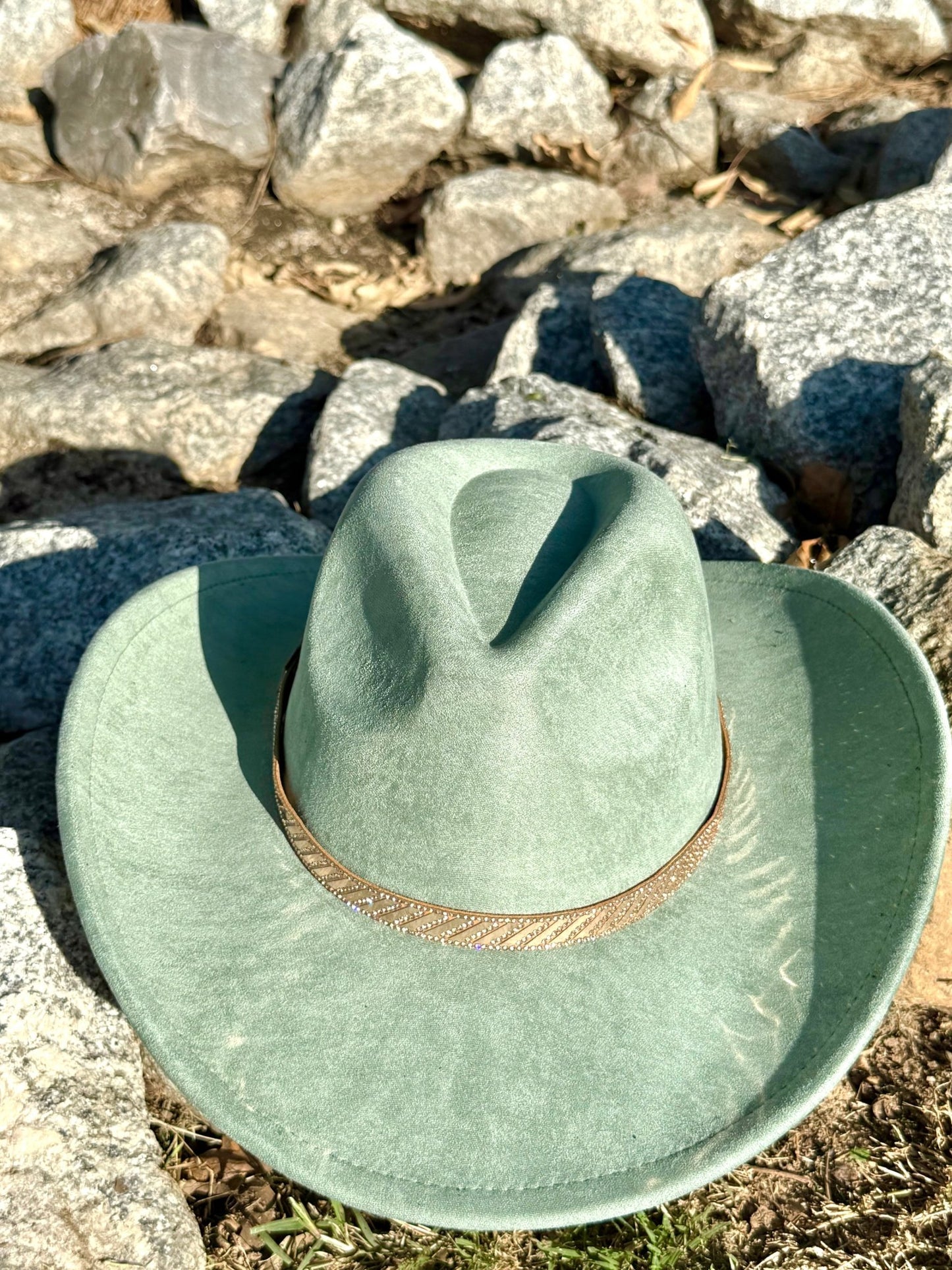 Rose gold Premium Cowboy Hat - AccessorizmeeWholesale
