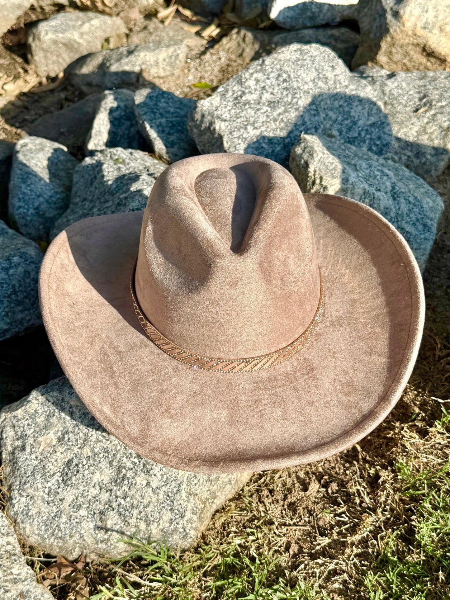 Rose gold Premium Cowboy Hat - AccessorizmeeWholesale