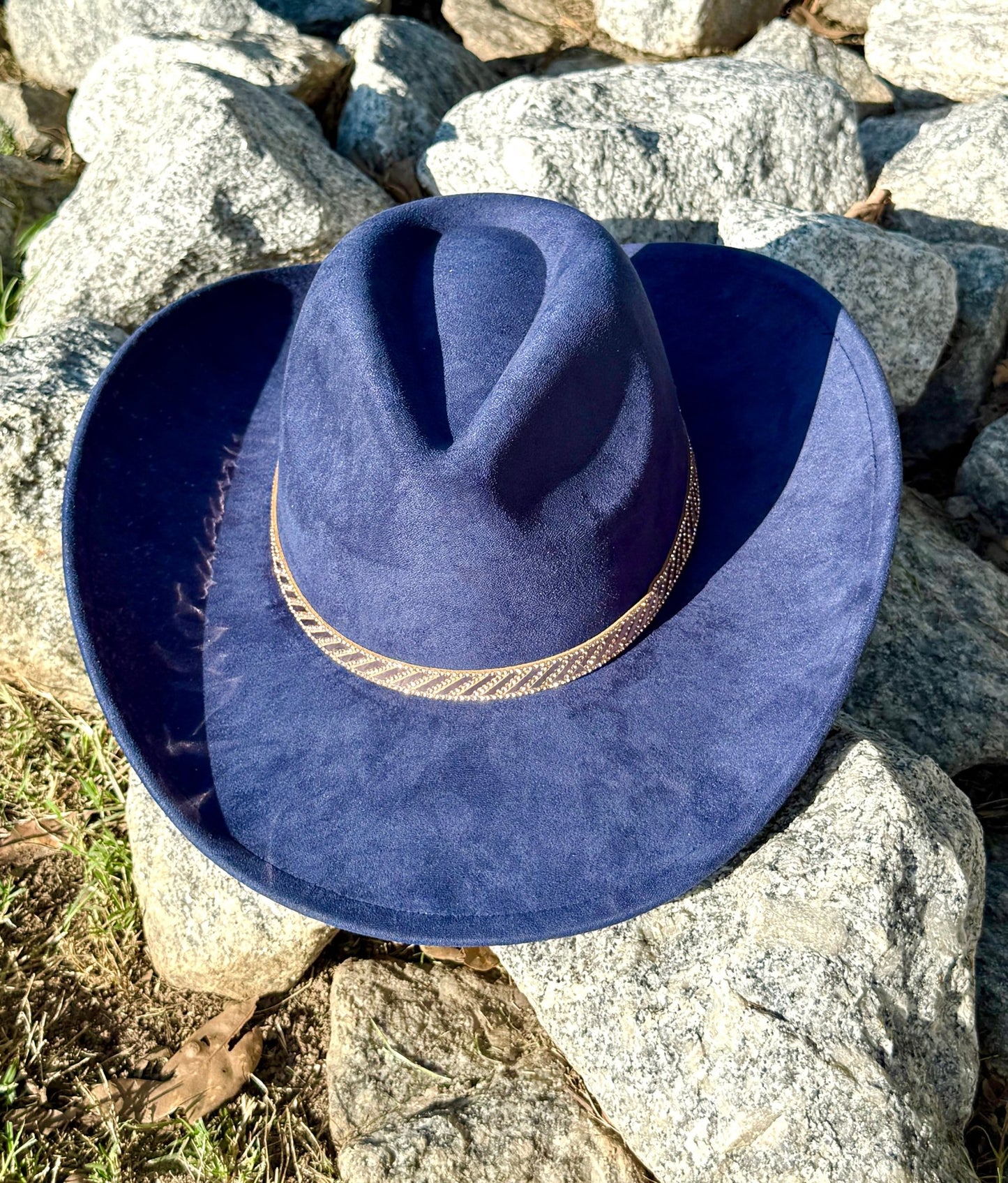 Rose gold Premium Cowboy Hat - AccessorizmeeWholesale
