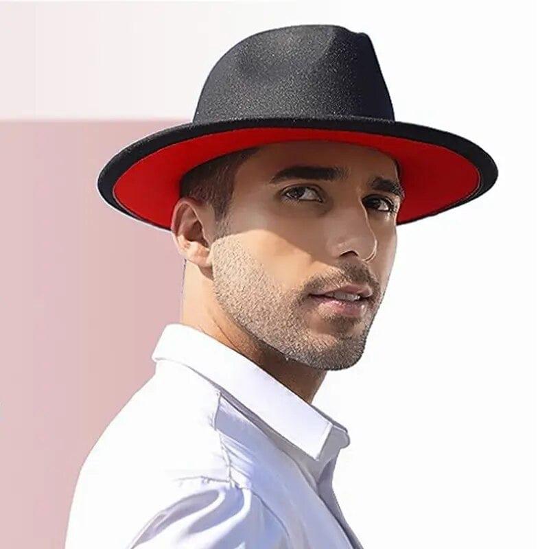 Two - Toned fedora - AccessorizmeeWholesale