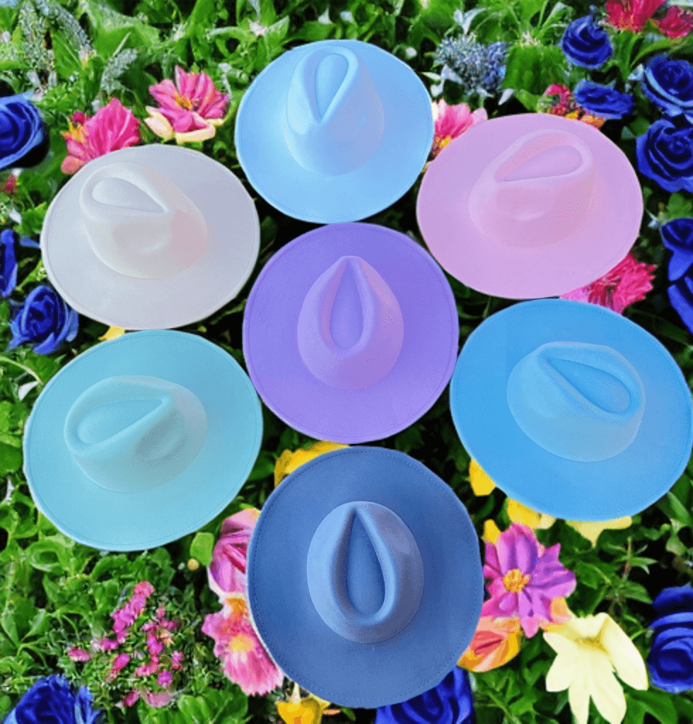 Wide Brim Stiff Fedora - AccessorizmeeWholesale