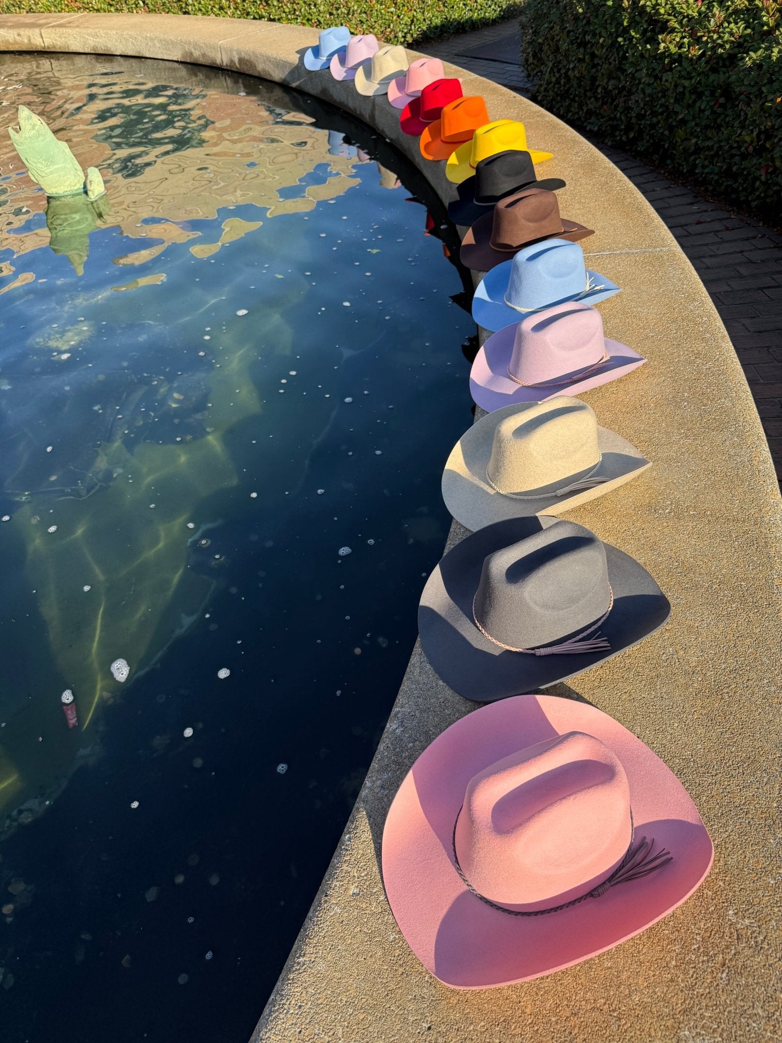 100% Wool Cowboy Hat Solid, Solid Cowboy Hat for Burning,Pinched Cowboy Hat, Rancher Hat, Hat for customization - AccessorizmeeWholesale