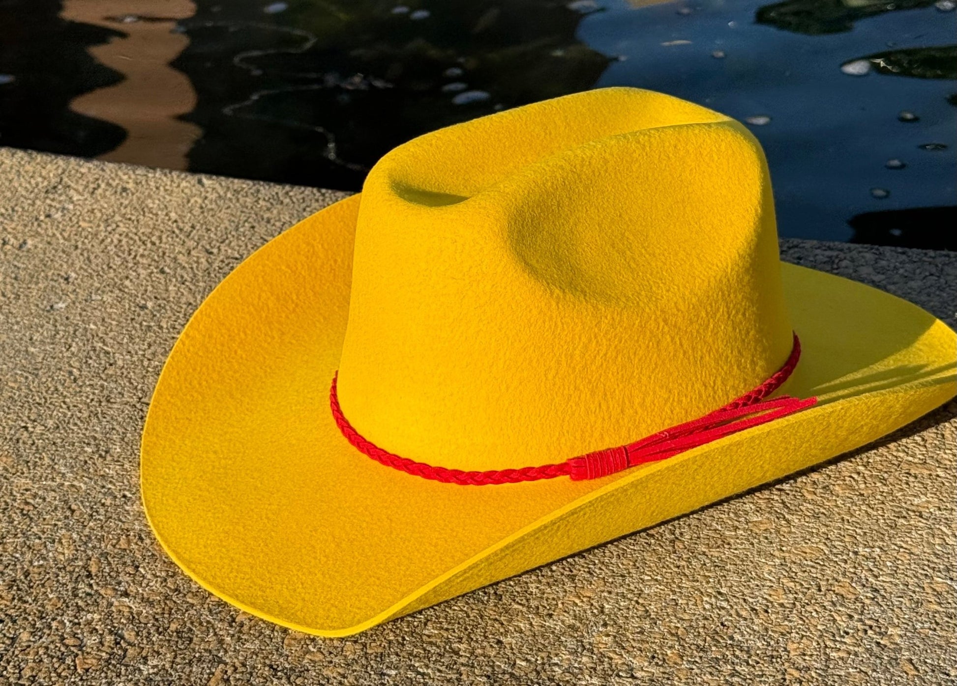 100% Wool Cowboy Hat Solid, Solid Cowboy Hat for Burning,Pinched Cowboy Hat, Rancher Hat, Hat for customization - AccessorizmeeWholesale