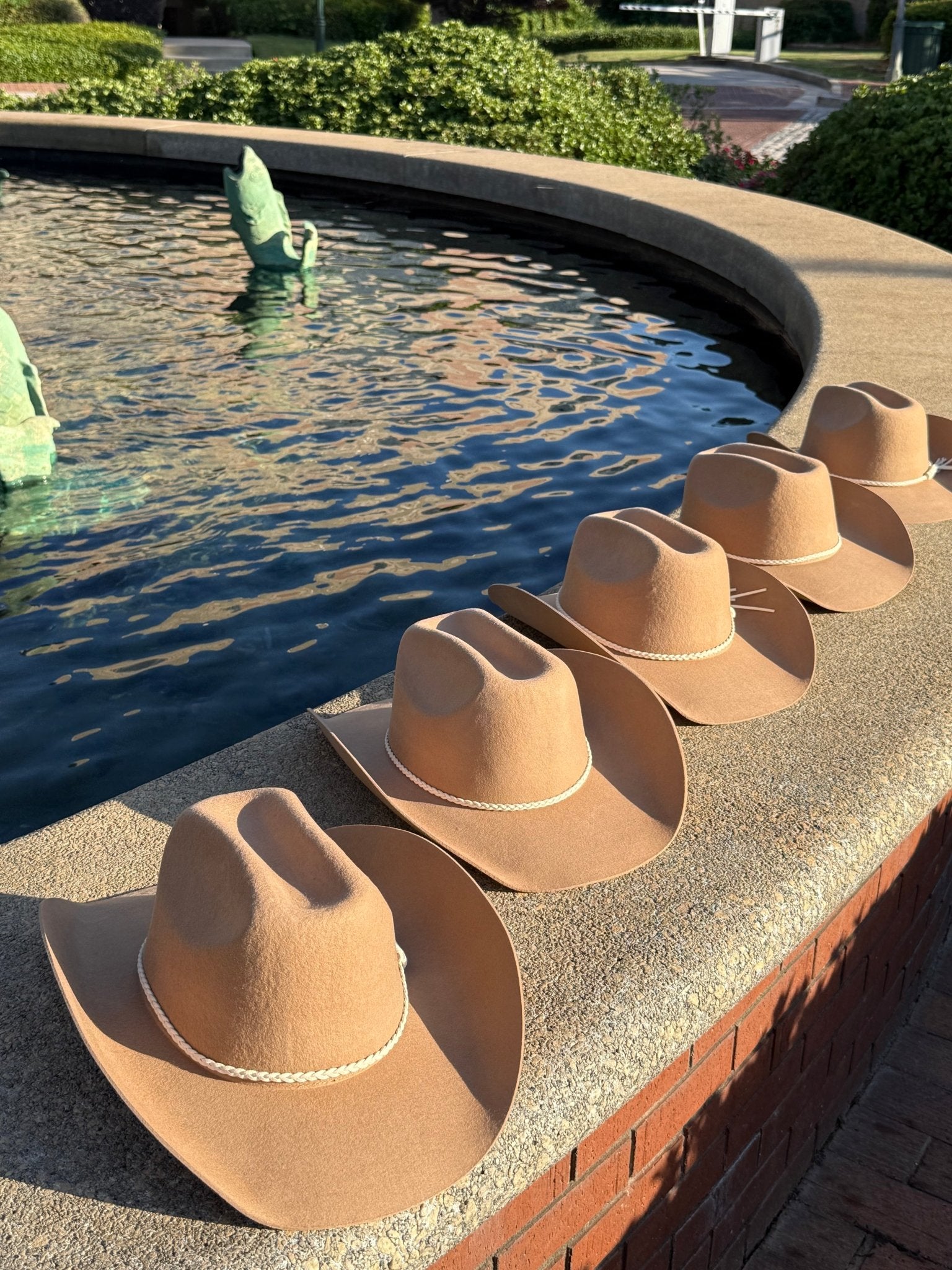 100% Wool Cowboy Hat Solid, Solid Cowboy Hat for Burning,Pinched Cowboy Hat, Rancher Hat, Hat for customization - AccessorizmeeWholesale