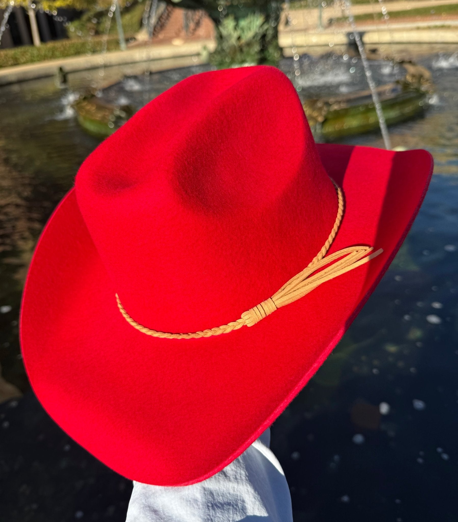 100% Wool Cowboy Hat Solid, Solid Cowboy Hat for Burning,Pinched Cowboy Hat, Rancher Hat, Hat for customization - AccessorizmeeWholesale