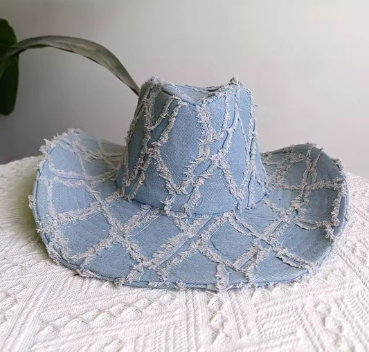 Western Denim CowboyHat