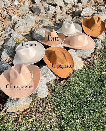 Premium Suede Cowboy hat