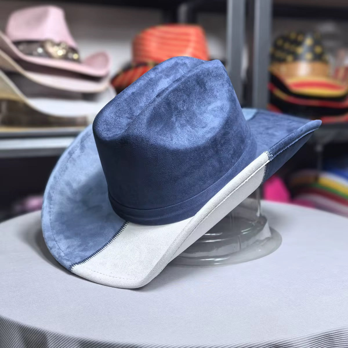 Patchland Suede Cowboy Hat