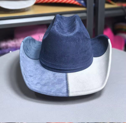 Patchland Suede Cowboy Hat