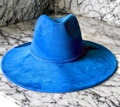 Premium Vegan Suede Fedora