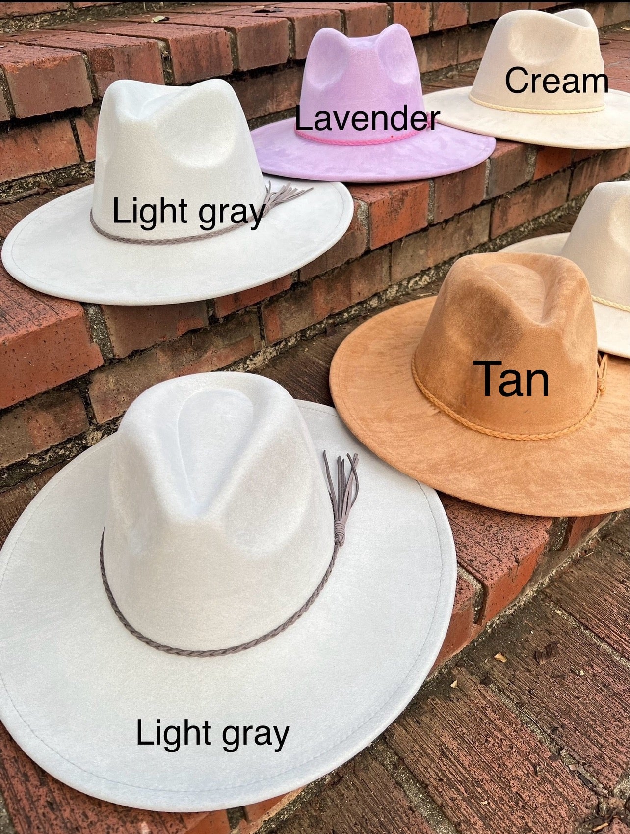 Premium Vegan Suede Fedora