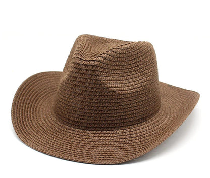 Straw Cowboy  Breathable  Hat