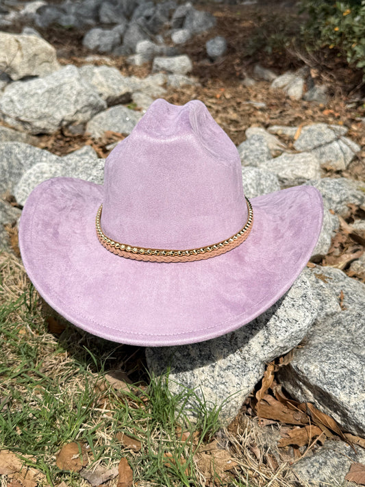 Chique Suede Cowboy Hat