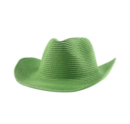 Straw Cowboy  Breathable  Hat