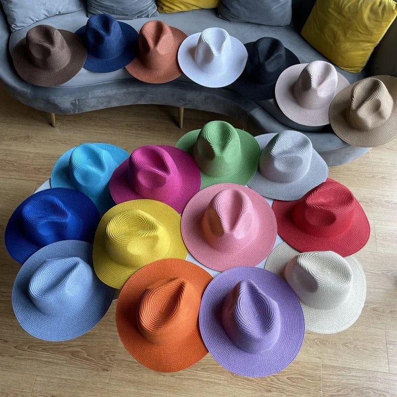 Breathable Straw fedora