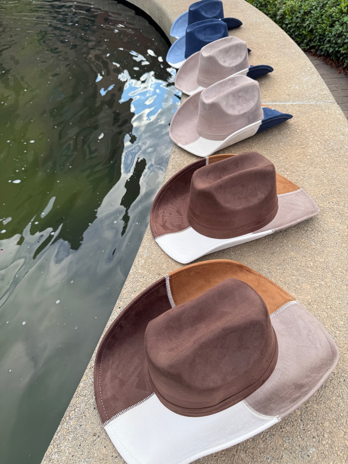 Patchland Suede Cowboy Hat