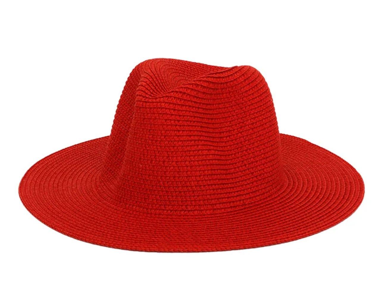 Breathable Straw fedora - AccessorizmeeWholesale