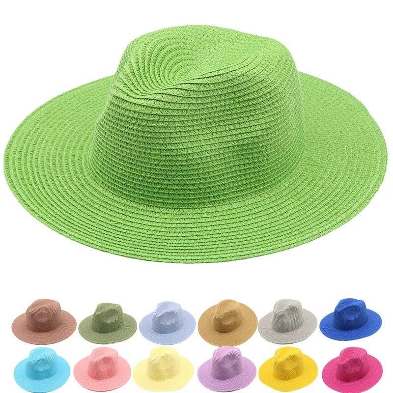 Breathable Straw fedora - AccessorizmeeWholesale