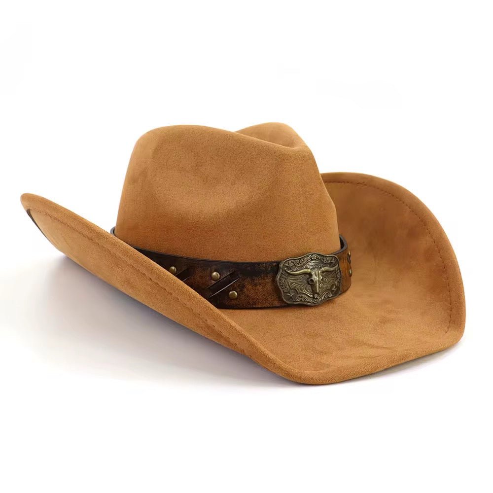 Bullride Suede Cowboy Hat - AccessorizmeeWholesale